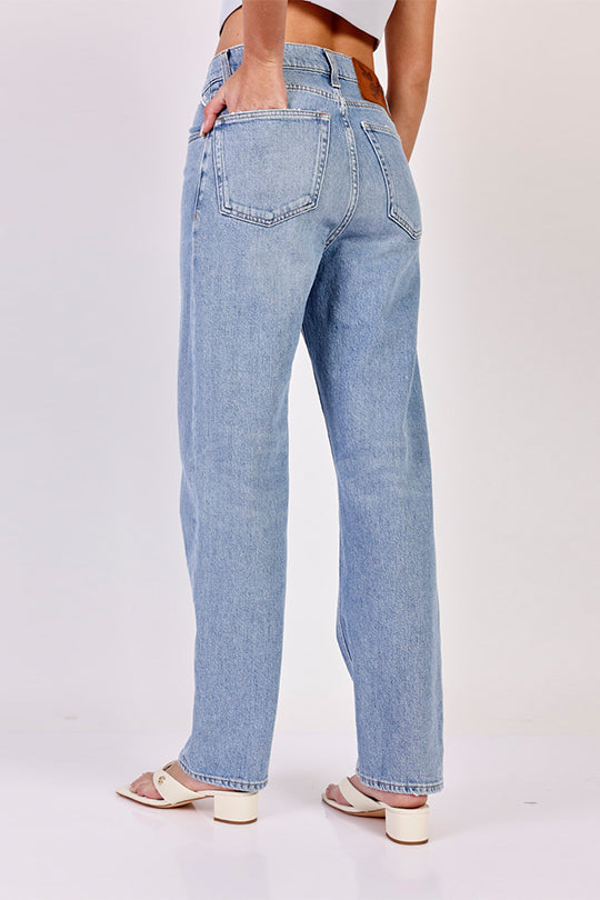 מכנסי ג'ינס JAYLIE Wide Leg Fit נשים