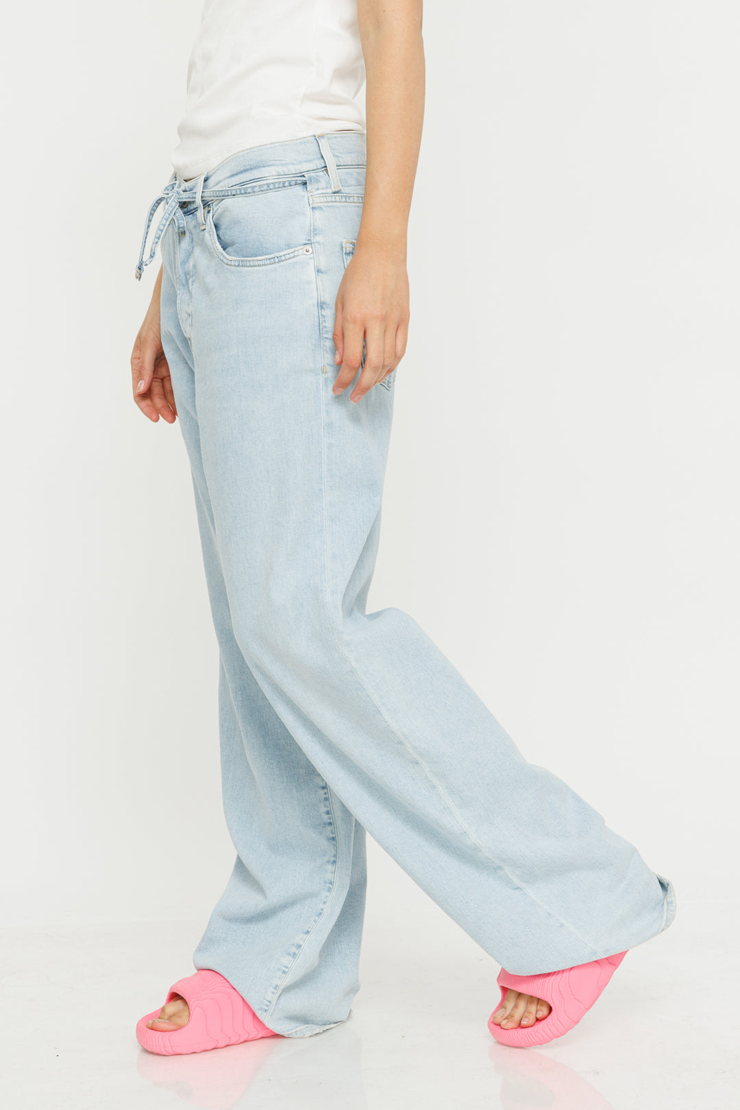 ג'ינס Edict wide leg בצבע תכלת