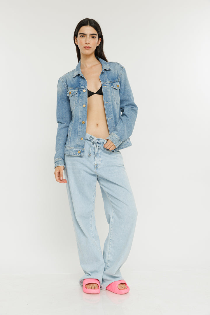 ג'ינס Edict wide leg בצבע תכלת