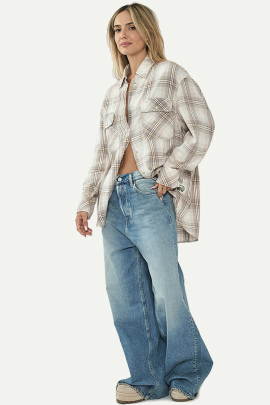 ג׳ינס MARGOT נשים בגזרה רחבה