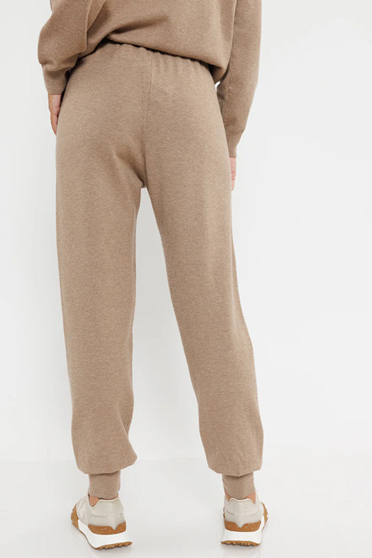 מכנסי פוטר בגוון חום