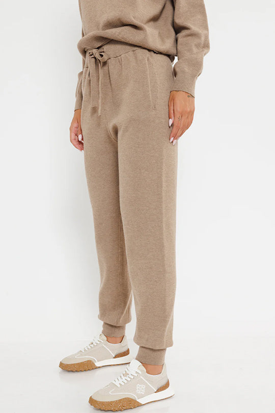 מכנסי פוטר בגוון חום