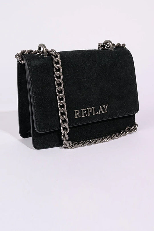 תיק צד זמש עם לוגו