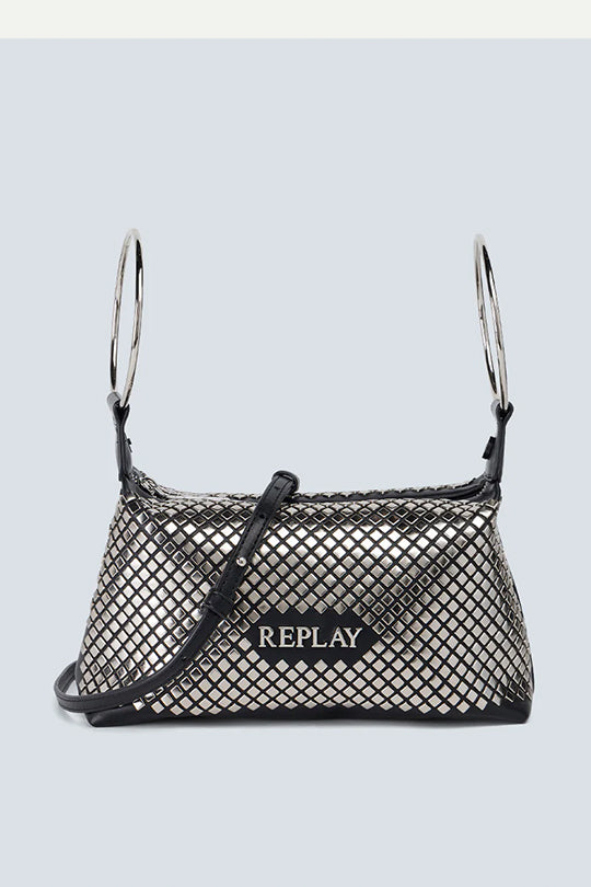 תיק ערב לנשים עם טבעות מתכת