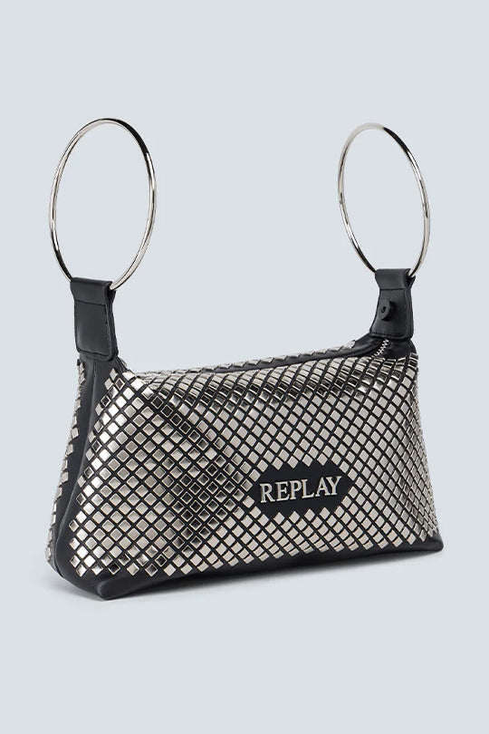 תיק ערב לנשים עם טבעות מתכת