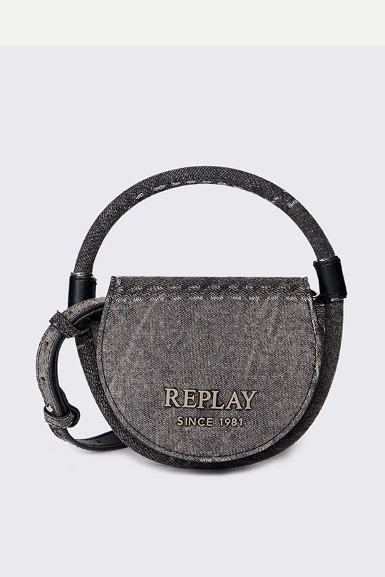 תיק יד לנשים לוגו קדמי מתכתי