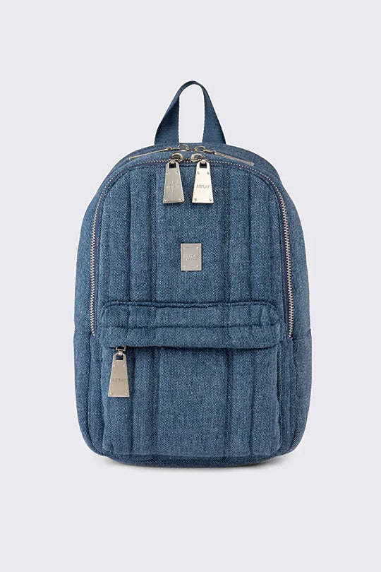 תיק גב ג'ינס כחול לנשים