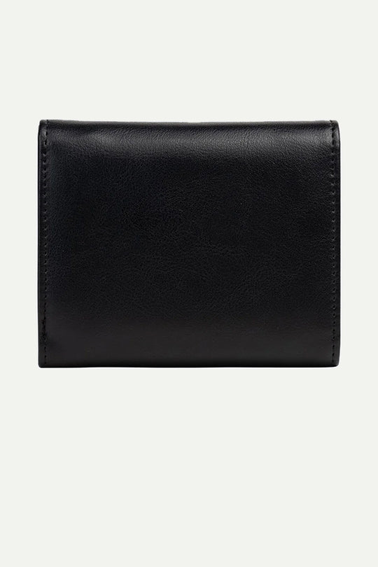 ארנק קומפקטי לנשים עם סוגר מתכתי