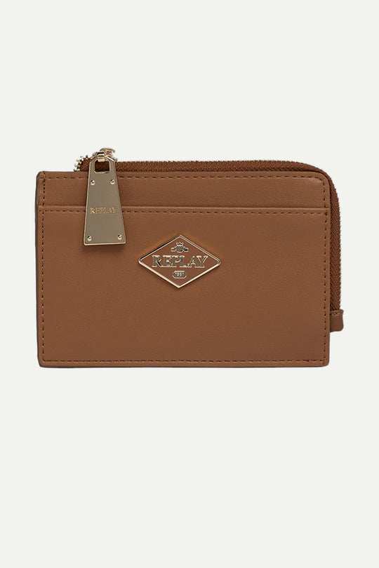 ארנק נשים קטן בצבע חום