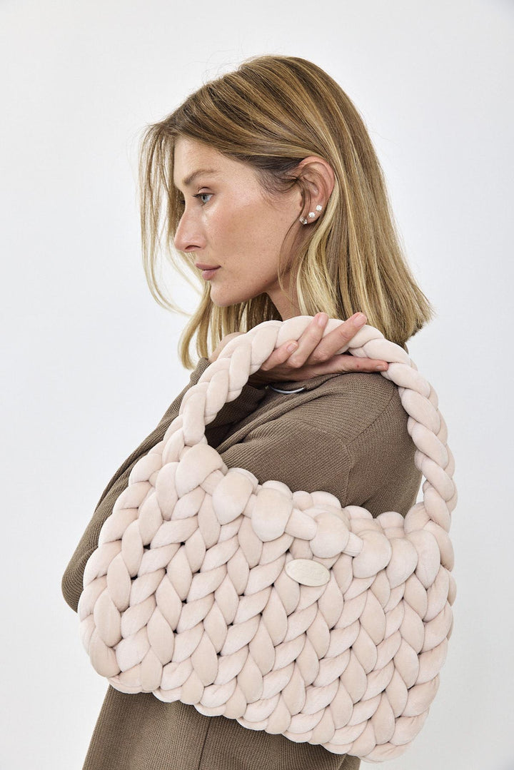 תיק ANAIS בצבע קרם