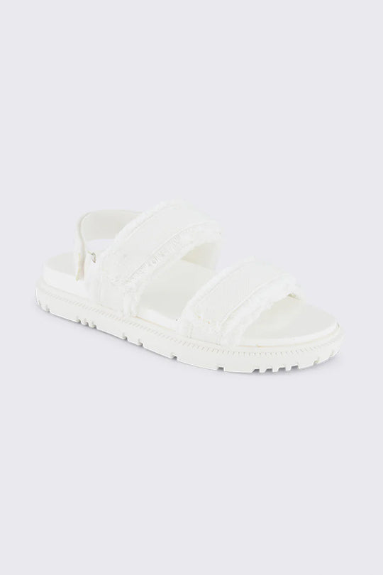 סנדלי רצועות Denim נשים