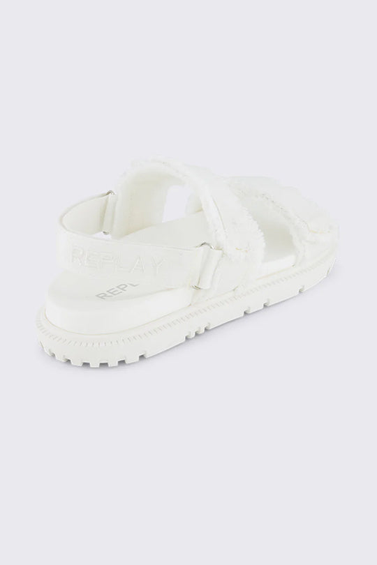 סנדלי רצועות Denim נשים