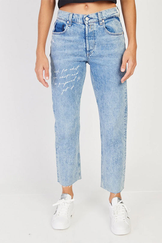 ג'ינס Maijke בגזרה ישרה נשים