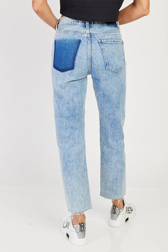 ג'ינס Maijke בגזרה ישרה נשים