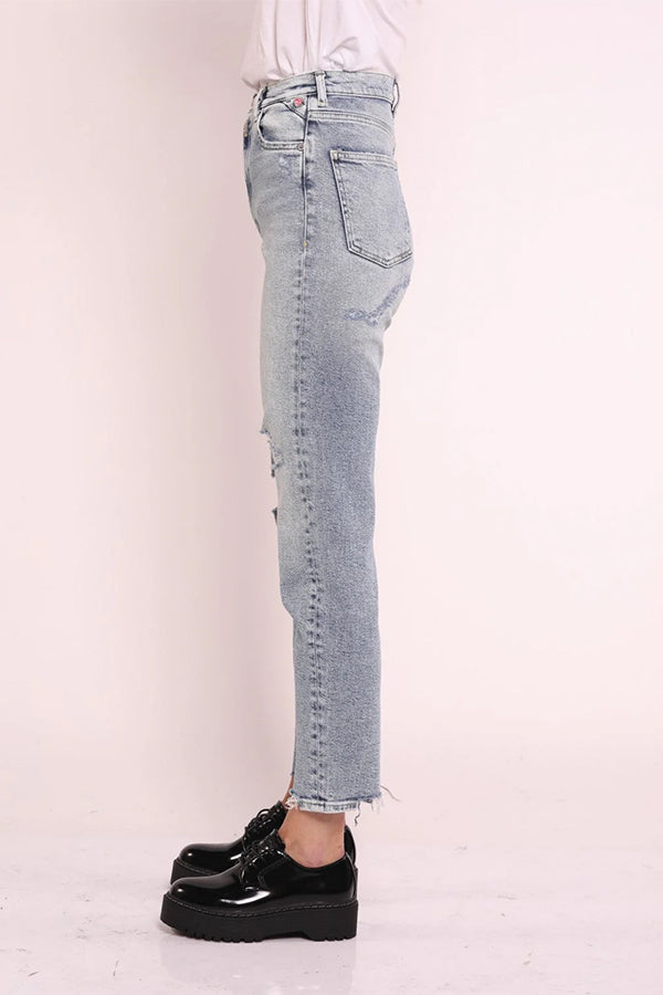 ג'ינס Colene Straight Leg High Waist נשים