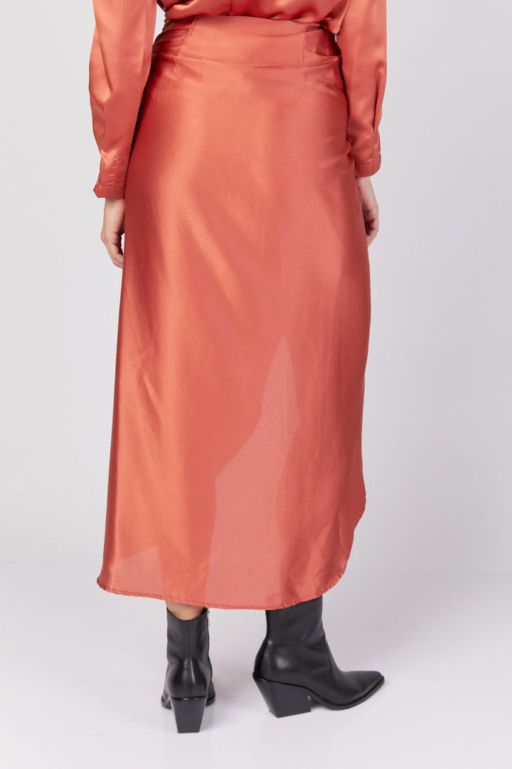 חצאית איזבלה בצבע חמרה - Dana Sidi