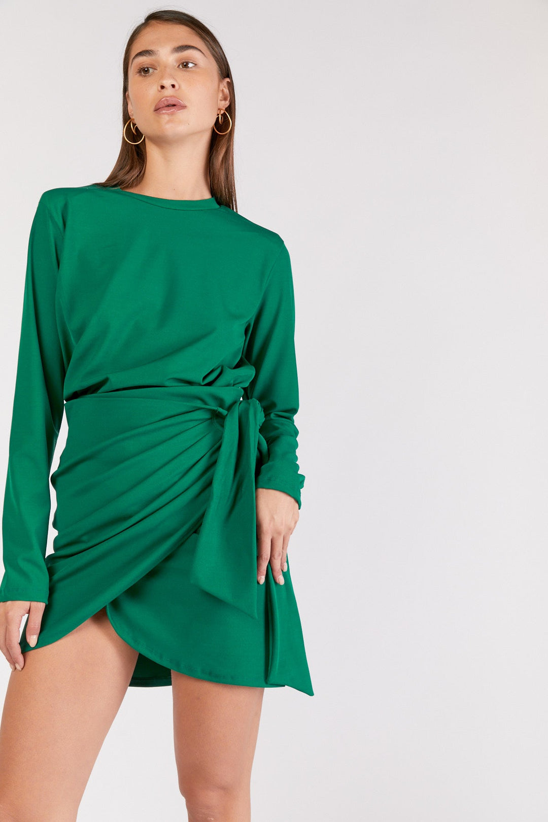 חצאית אלבינה בצבע ירוק - Dana Sidi