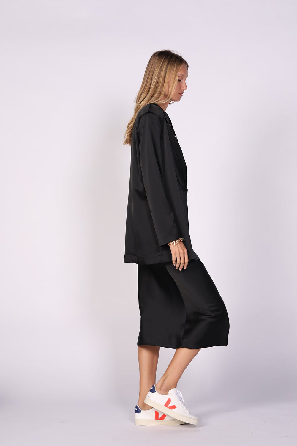 חצאית אלכס בצבע שחור - Dana Sidi