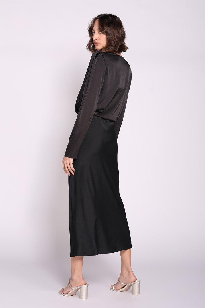 חצאית עדן בצבע שחור - M By Maskit