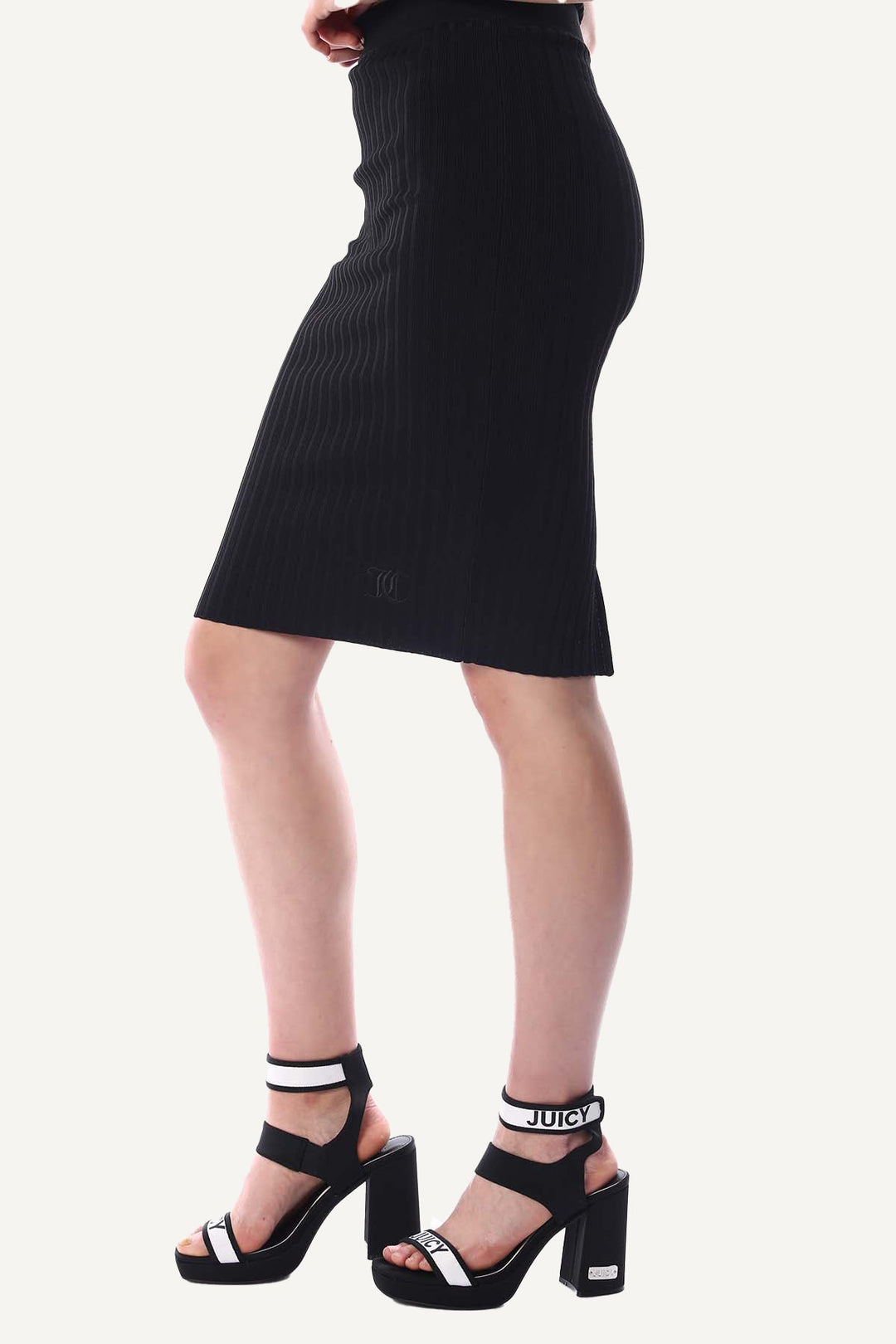 חצאית עיפרון Juicy Couture בצבע שחור - Juicy Couture