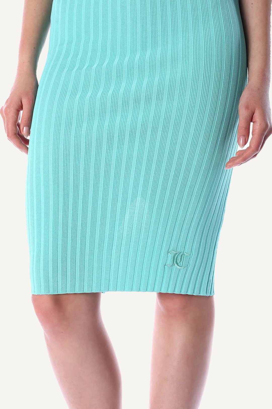 חצאית עיפרון Juicy Couture בצבע טורקיז - Juicy Couture
