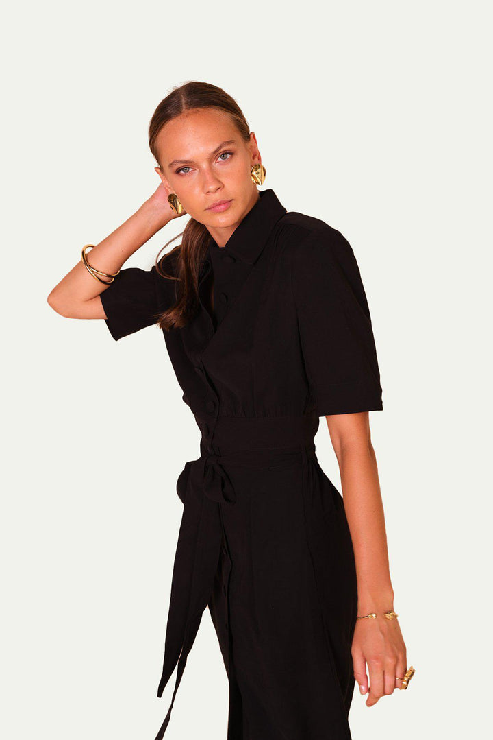 חצאית לוסיל בצבע שחור - Sabina Musayev