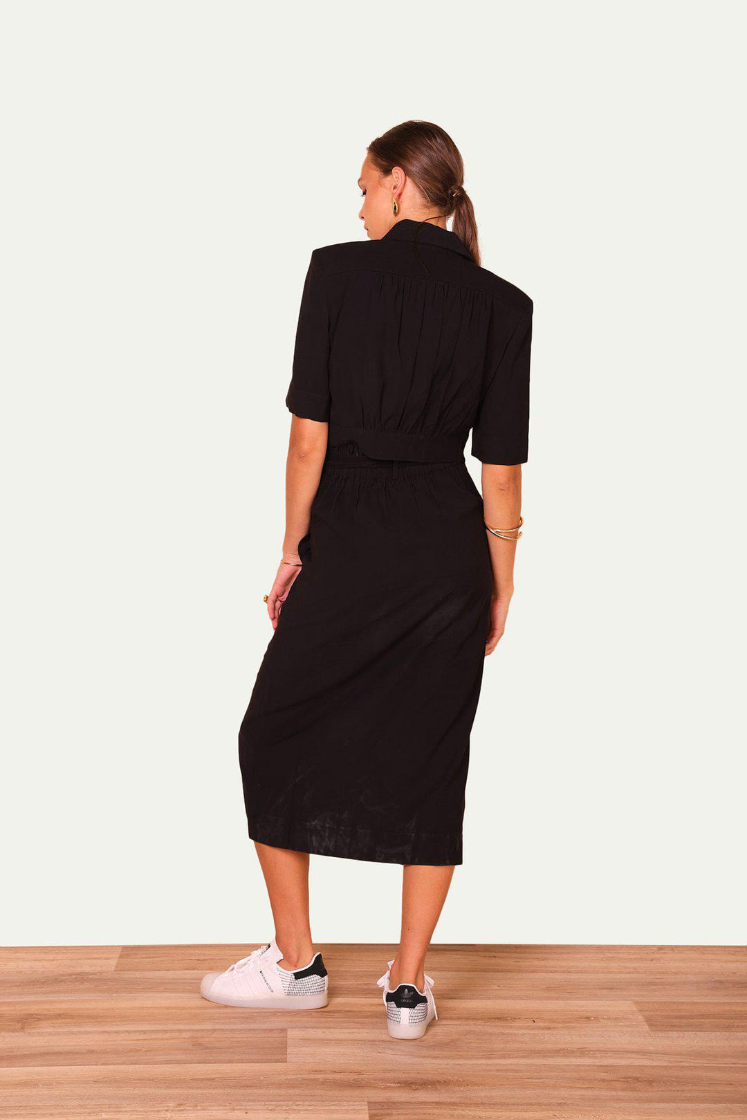 חצאית לוסיל בצבע שחור - Sabina Musayev