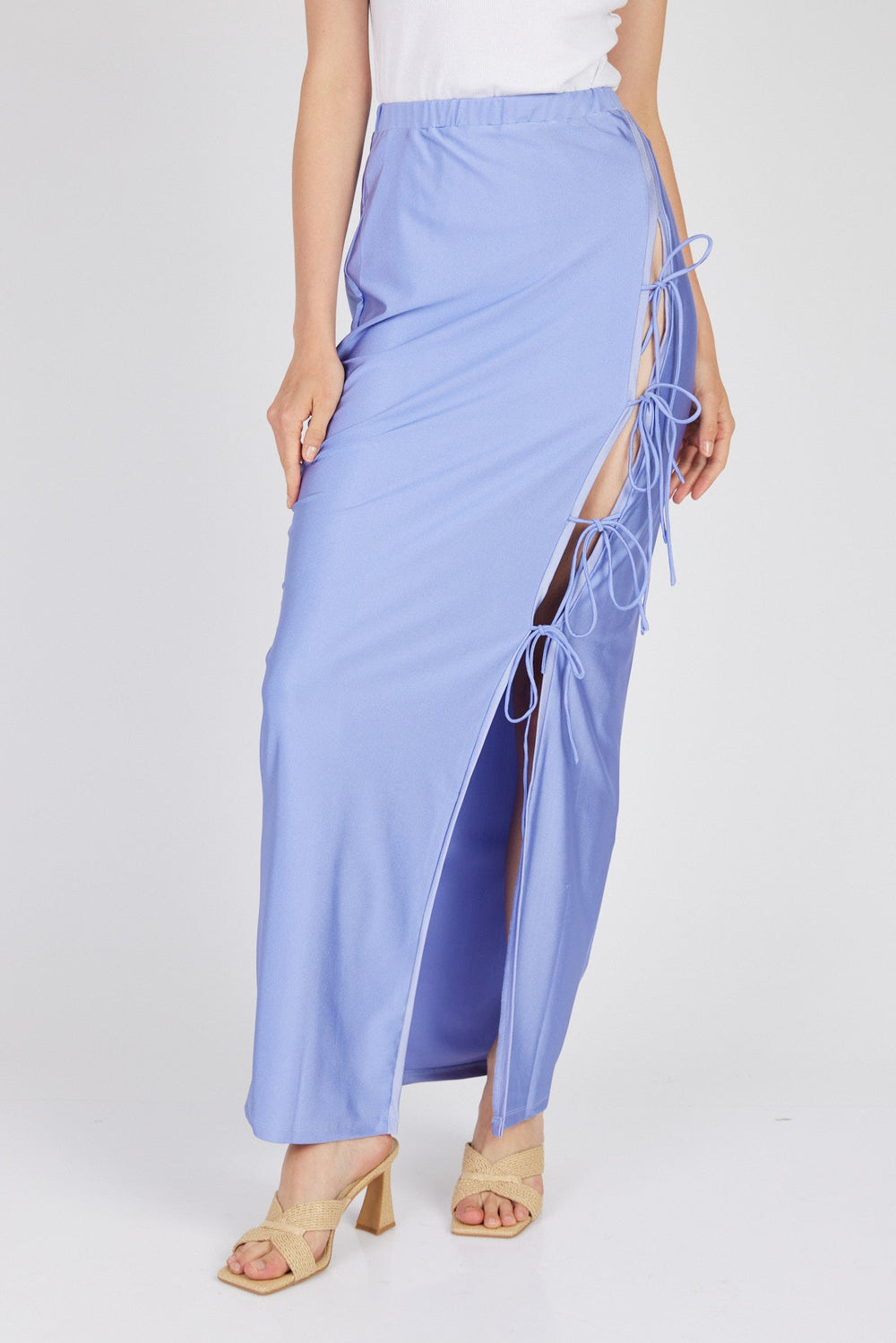 חצאית מקסי דפנה בצבע לוונדר - Mother Ofall