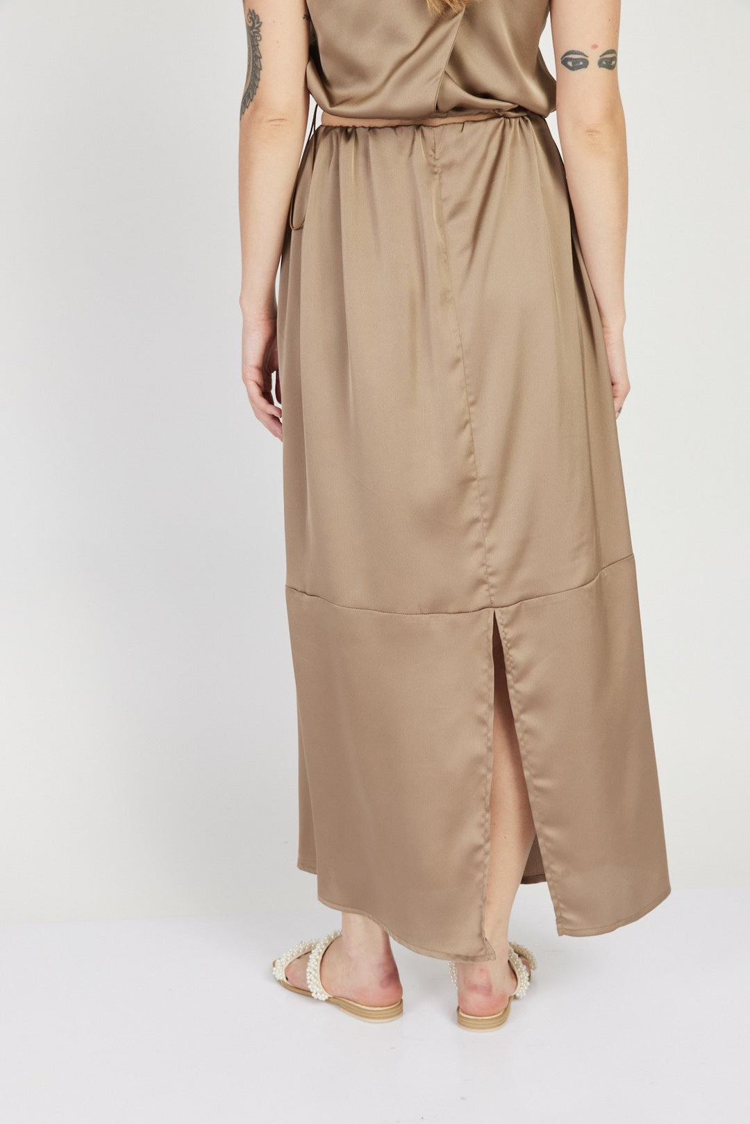 חצאית מקסי סנדרו בצבע בז' - Julliet