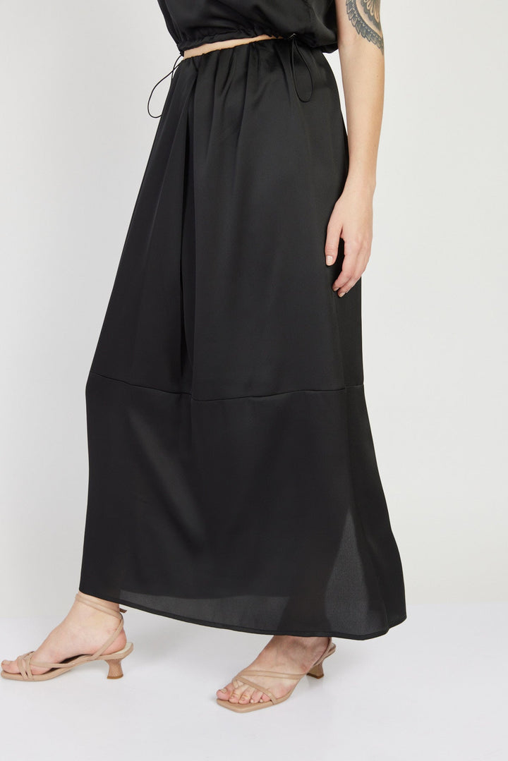 חצאית מקסי סנדרו בצבע שחור - Julliet