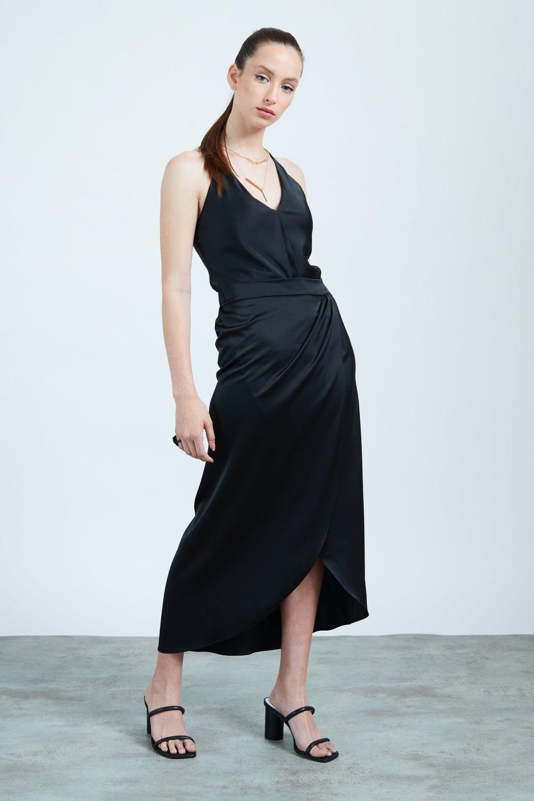 חצאית ויזל בצבע שחור - M By Maskit