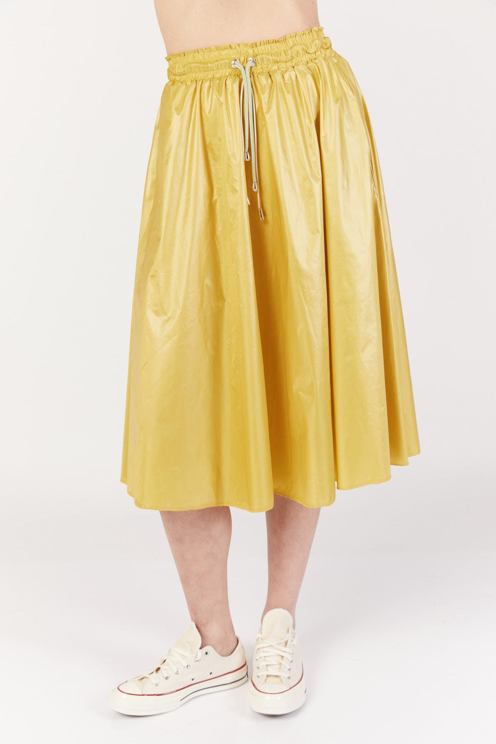 חצאית ווינד בצבע צהוב - Razili Studio