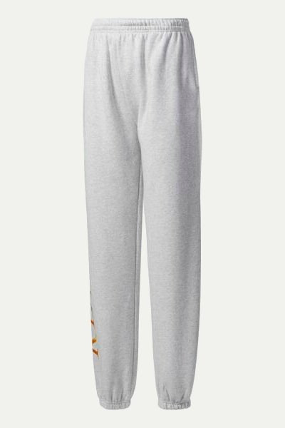 בצבע אפור-FLEECE JOG LGREYH - Reebok