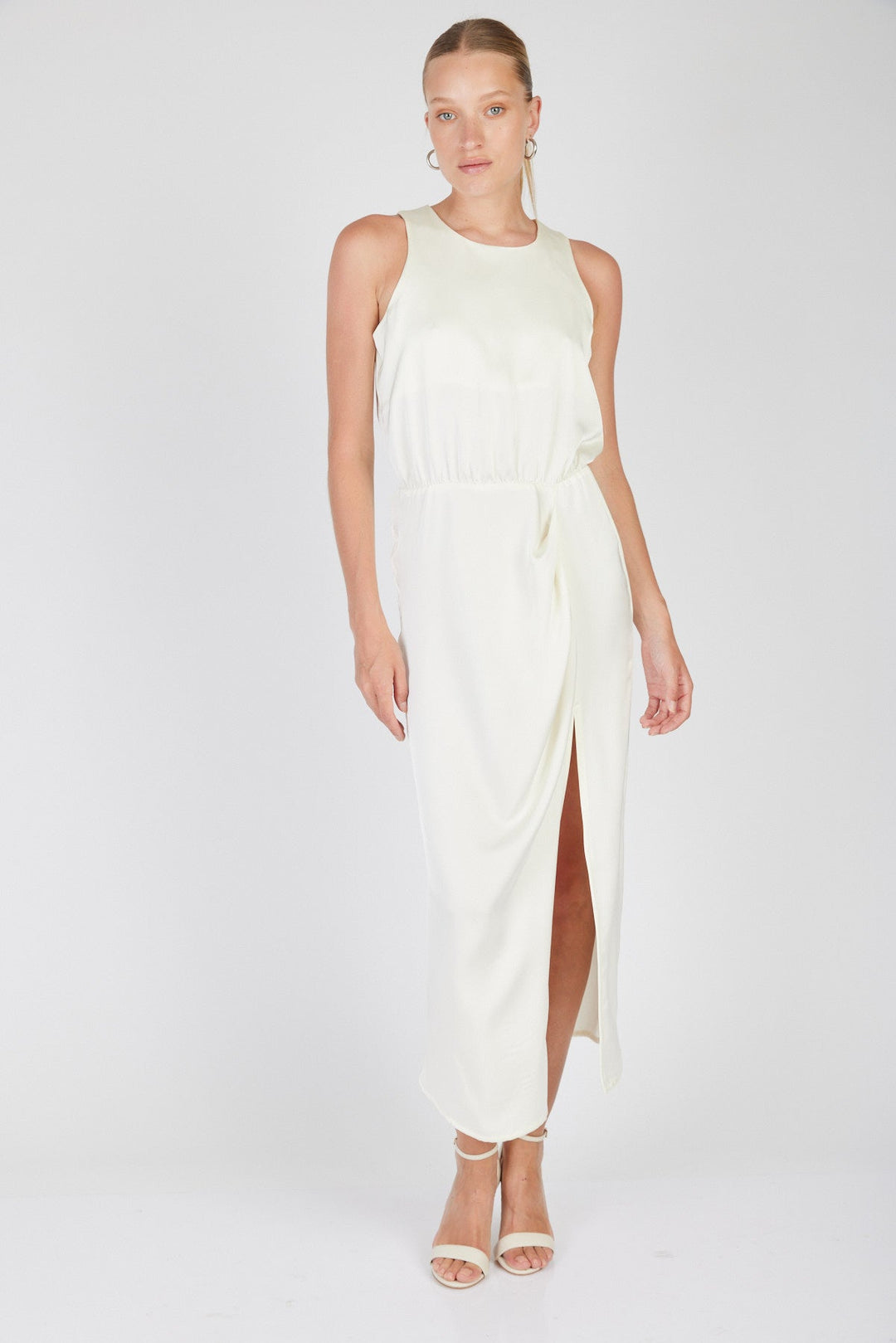 CELIA DRESS RAZILI STUDIO שמנת 009 - Razili Studio