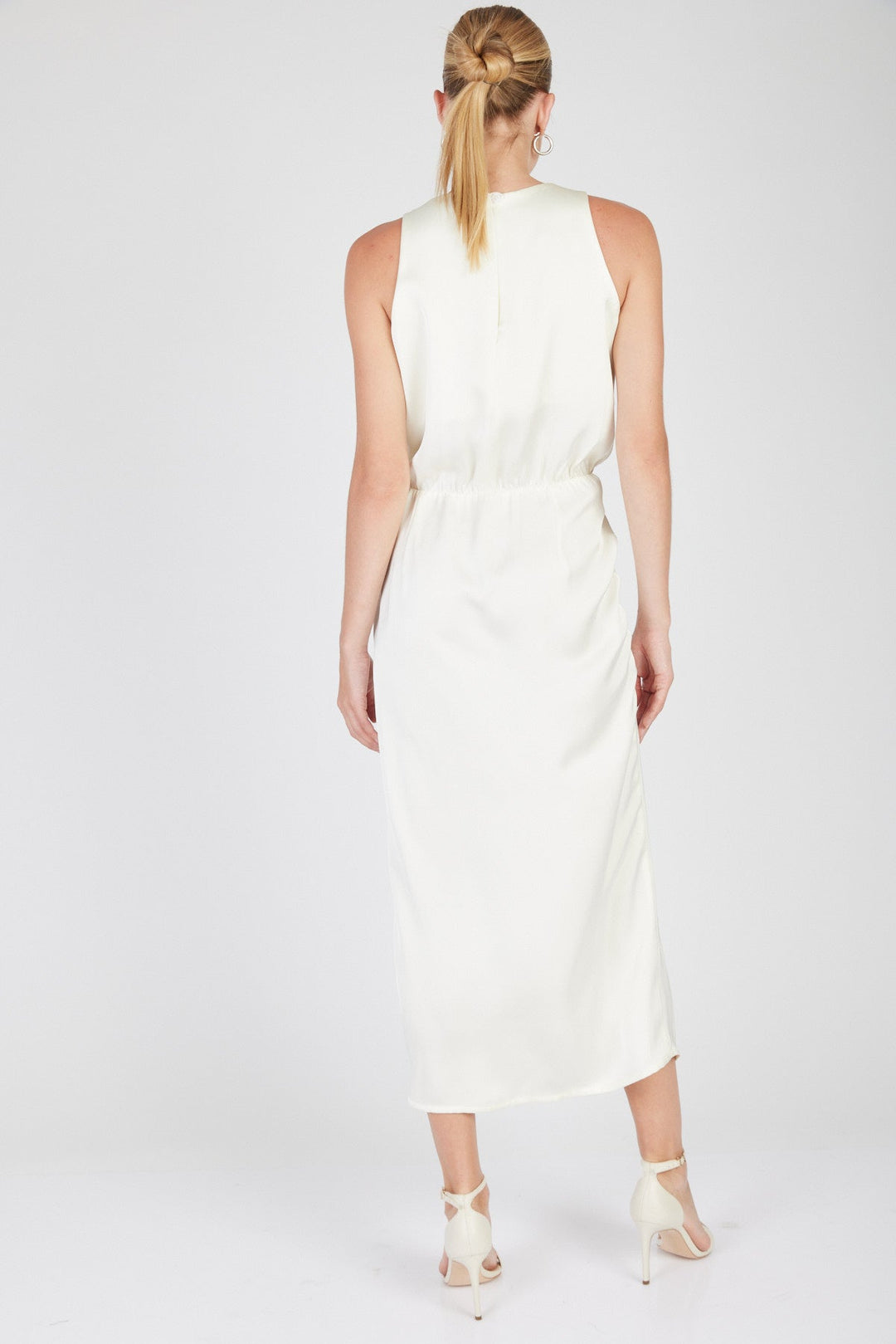 CELIA DRESS RAZILI STUDIO שמנת 009 - Razili Studio