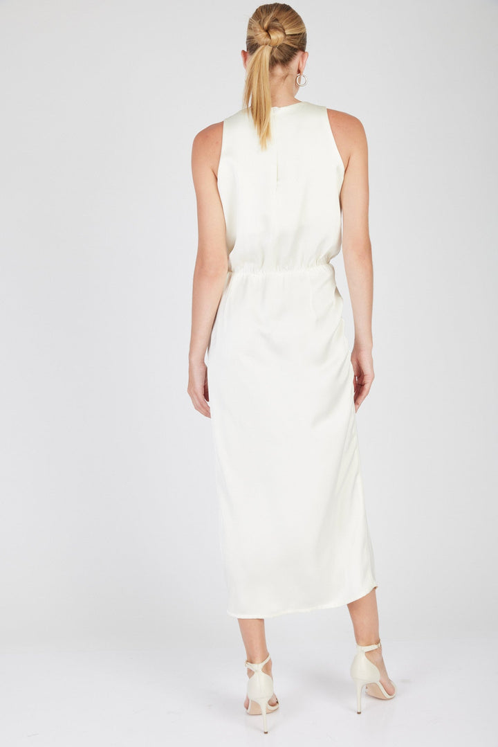 CELIA DRESS RAZILI STUDIO שמנת 009 - Razili Studio