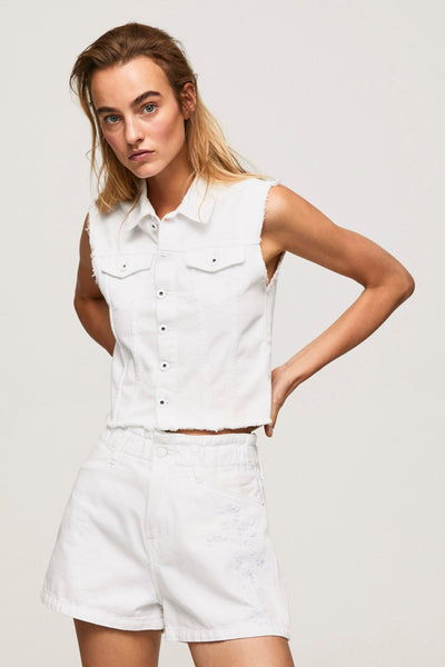 ELSIE FLORAL DENIM - Pepe Jeans