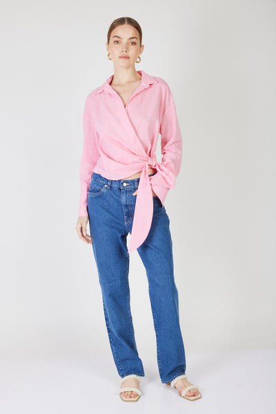 ג'ינס ארוך Straight Leg בצבע כחול - Juicy Couture
