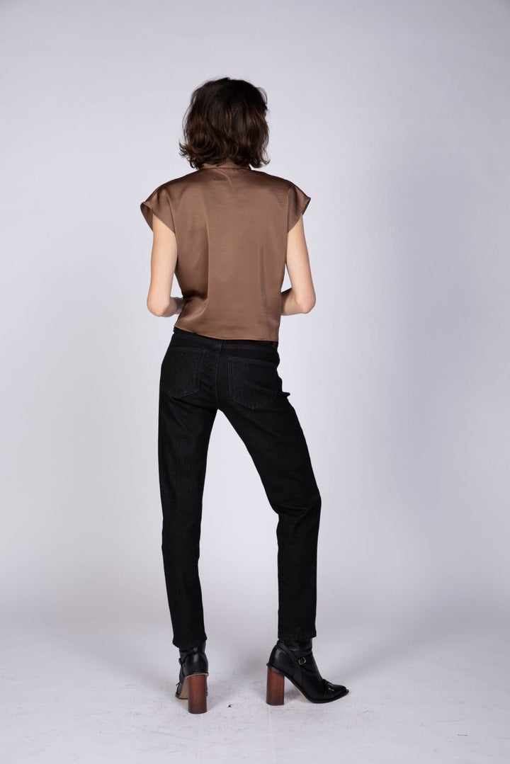 ג'ינס "פנלופי" בצבע שחור - M By Maskit