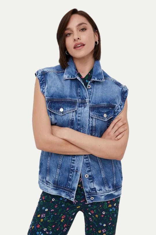 ג'קט Ally בצבע כחול - Pepe Jeans