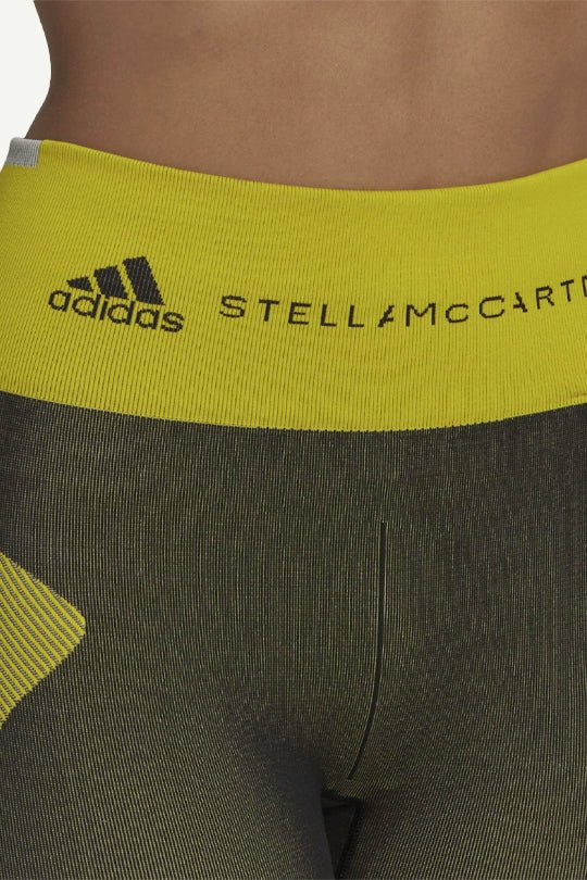 טייץ' Asmc Tsl Sl Ti בצבע שחור\צהוב - Adidas Stella