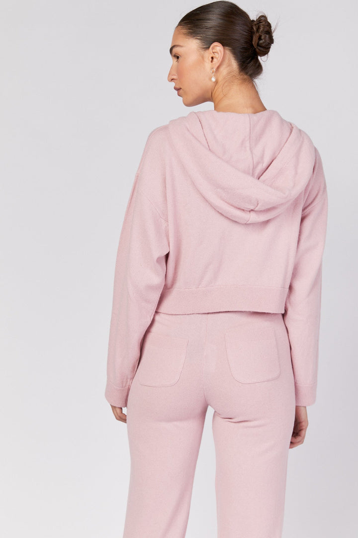 קפוצ'ון Boxy בצבע ורוד - Juicy Couture