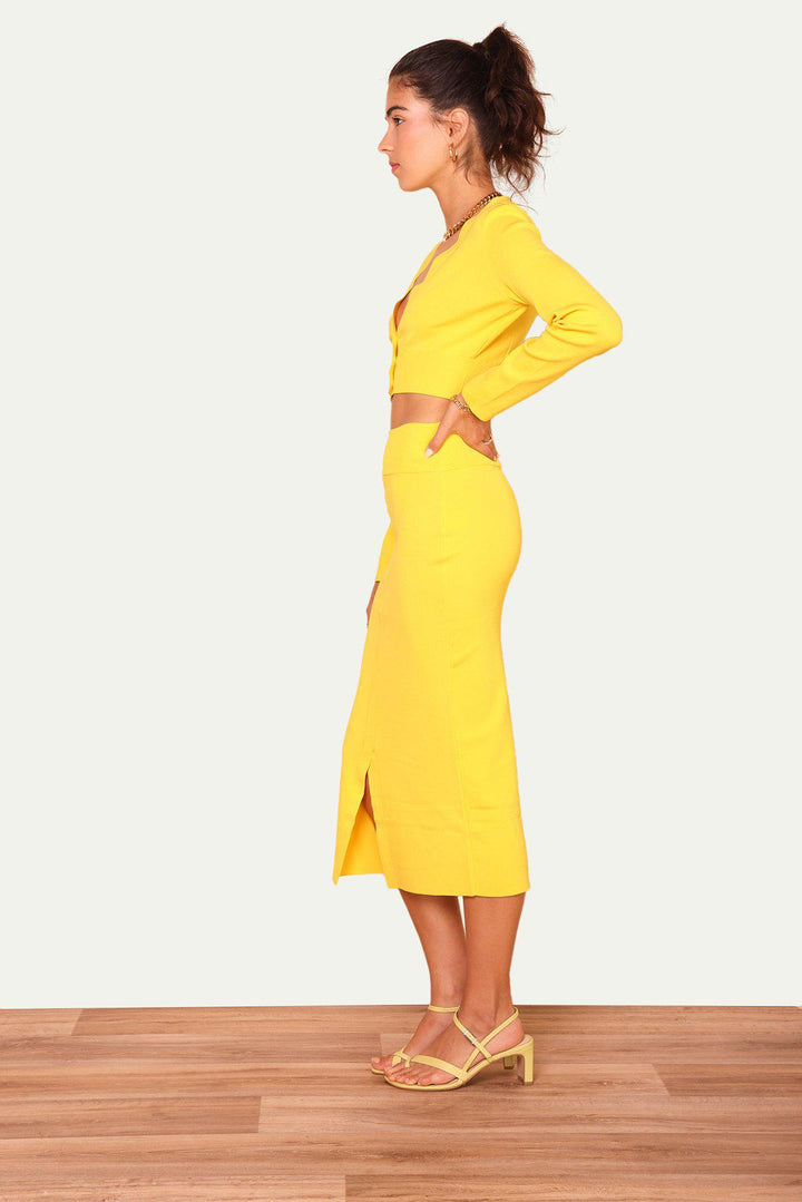 חליפת אנה בצבע צהוב - Mother Ofall