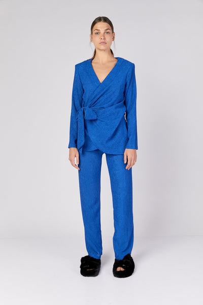 מכנסי אבו דאבי בצבע כחול - Dana Sidi