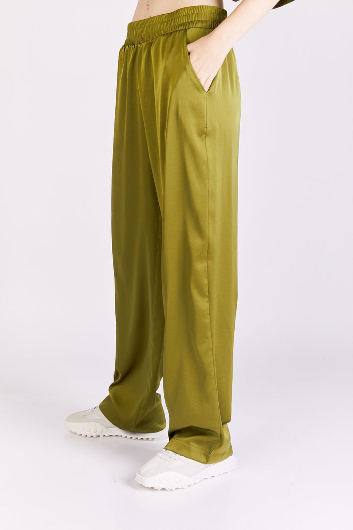 מכנסי אנה בצבע ירוק - Neta Efrati