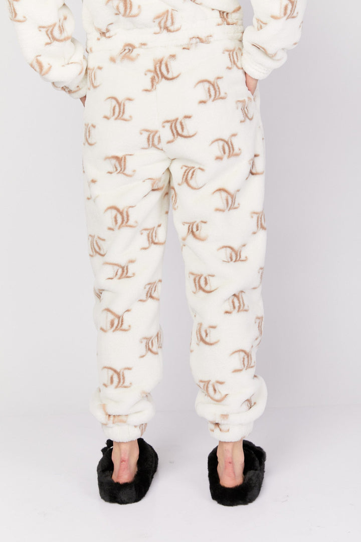 מכנסי Aop בצבע לבן - Juicy Couture