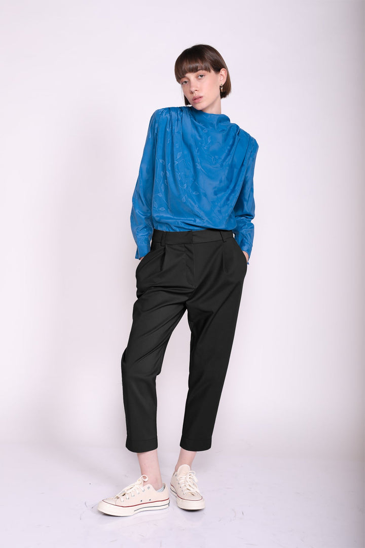 מכנסי בלוז בצבע שחור - Razili Studio