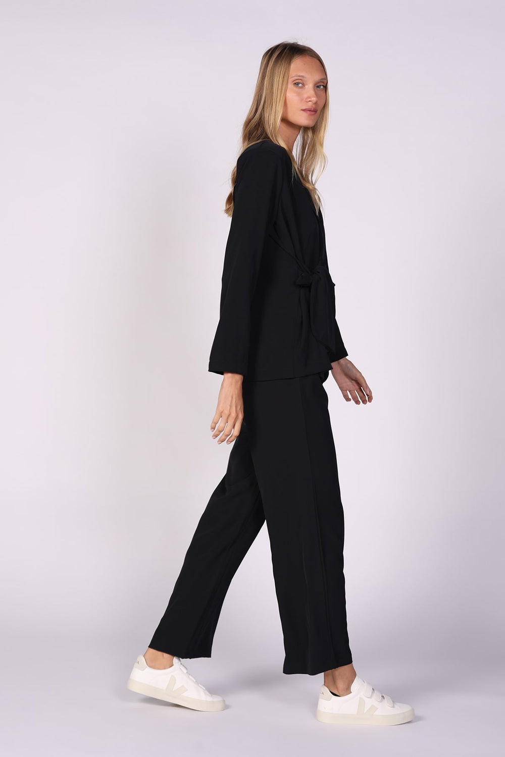 מכנסי עדן בצבע שחור - Dana Sidi