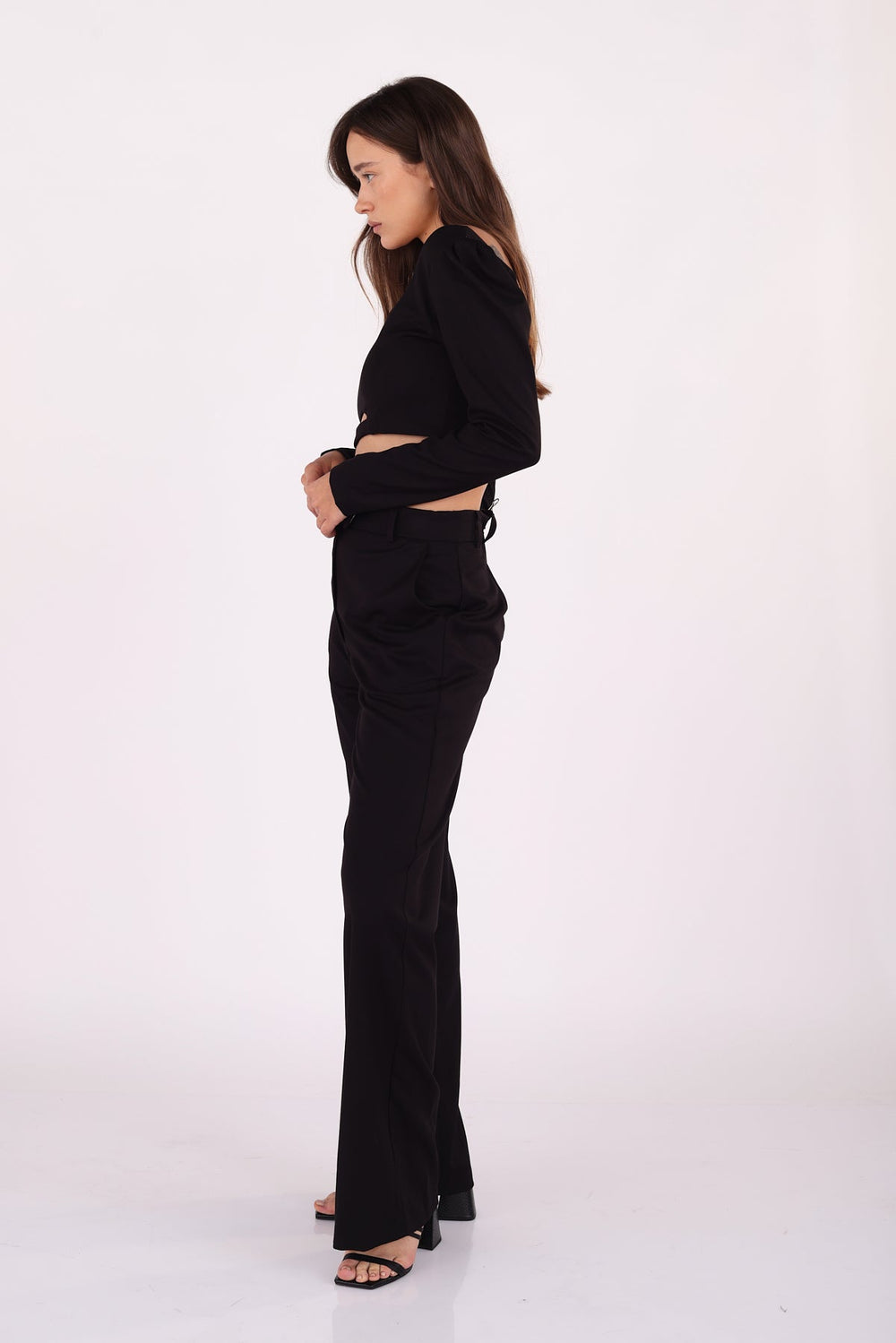 מכנסי Daria בצבע שחור - Razili X Parlez De Vous