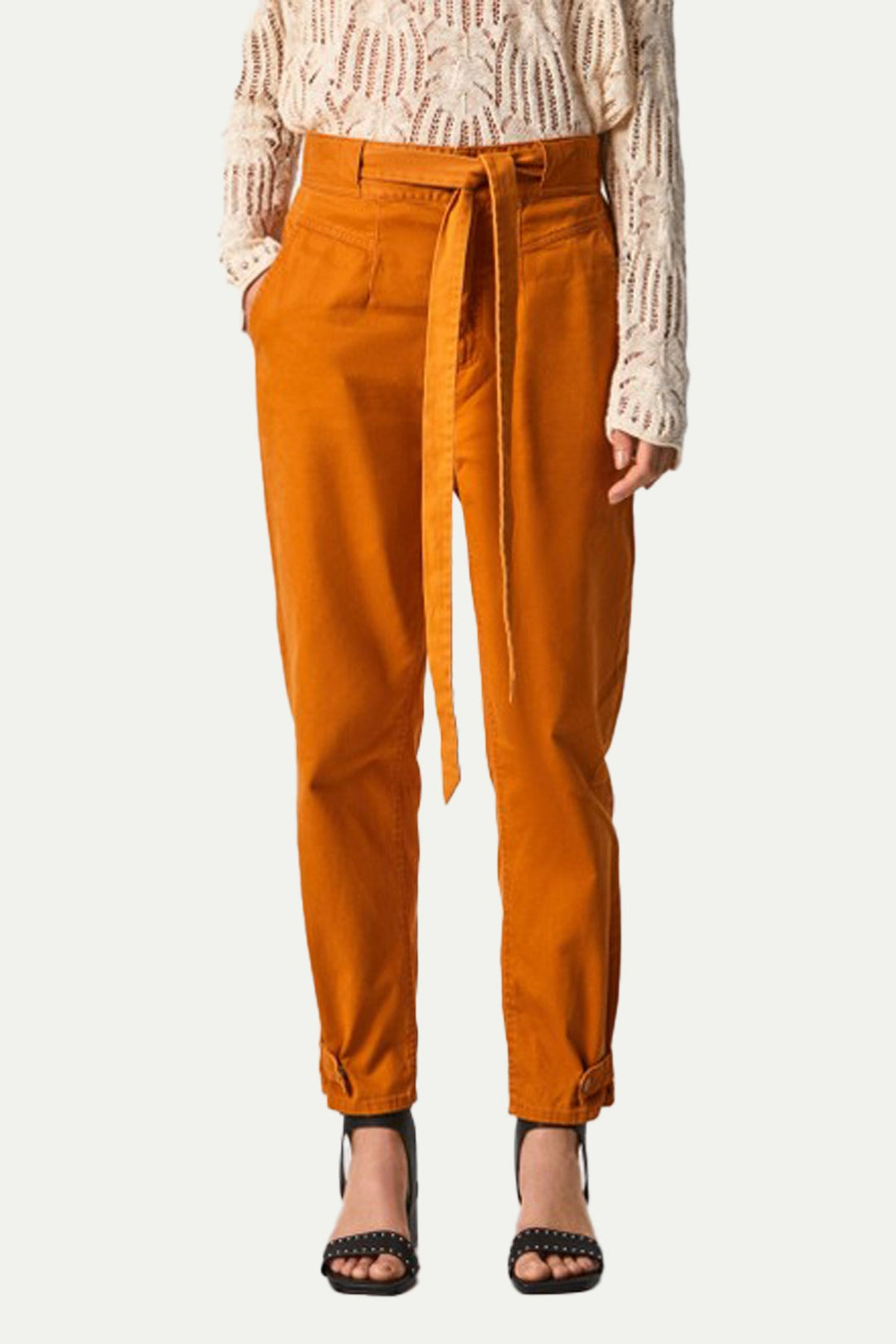 מכנסי FELLON בצבע חרדל - Pepe Jeans